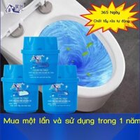 [HÀNG MỚI VỀ] Mua một lần một viên tẩy bồn cầu bong bóng xanh, nước tẩy bồn cầu, diệt khuẩn, tẩy c