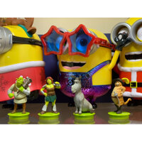 (HÀNG MỚI VỀ) (NEWSEAL) Mô hình rạp phim topper ly nước cgv, cup topper figure phim Shrek Forever After
