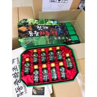 [HÀNG MỚI VỀ] Nước Bổ Gan Đông Trùng Hạ Thảo Hàn Quốc, giải rượu mát gan Well bio Hovenia Cordyceps Drink- 10 LỌ*100ML