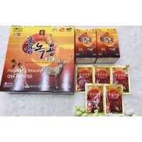 [HÀNG MỚI VỀ] Nước Hồng Sâm Nhung Hươu Hàn Quốc, Hộp Vàng 30 Gói [korean red ginseng deer horn juice] [ Hàng Mới Về ]