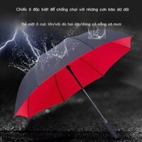 [HÀNG MỚI VỀ] Ô cán dài, ô dù to cực lớn chắc chắn và bền bỉ cả mưa lẫn nắng, ô tự động hai lớp ch