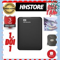 [Hàng mới về] Ổ Cứng di động WD Elements 1TB-2TB-500GB-320GB bảo hành 36 tháng[12 tháng lỗi đổi mới]