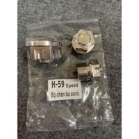 [Hàng mới về] Ốc chảng ba xe sonic salaya inox