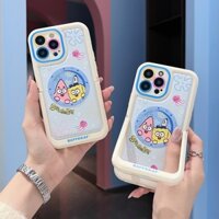 Hàng Mới Về Ốp Điện Thoại Có Giá Đỡ Hình SpongeBob Cho iphone 15 pro max 14 pro max 13pro 12