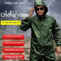 [HÀNG MỚI VỀ] Phân phối 01WJ áo mưa chia phong cách quạt quân đội áo mưa ngoài trời xe điện áo mưa