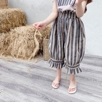 Hàng Mới Về Quần Crop Top Chống Muỗi Phong Cách Hàn Quốc Thời Trang Mùa Hè Cho Bé Gái 20565 CXUR