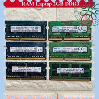 [Hàng mới về] Ram Laptop DDR3 2GB Bus 1066/1333/1600 MHz PC3 | Hàng Tháo Máy ( Ram Laptop DDR3-2G)