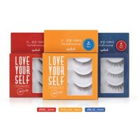 (Hàng Mới Về) Set 3 Cặp Lông Mi Giả / Kẻ Sọc / Kẻ Mắt / Que Kẹo Lollipop / May / Tiffany / 10mm