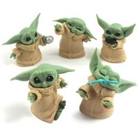 [Hàng Mới Về] Set 5 Túi OPP 6-7cm Hình Nhân Vật Yoda Trong Phim Star Wars