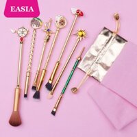 [Hàng mới về] Set 7 cọ trang điểm mặt tạo hình gậy thần Sakura thủ lĩnh thẻ bài