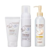 (Hàng Mới Về) SKINFOOD Egg White Perfect Pore ALL LINEUP Cleansing Foam Oil Meringue Foam