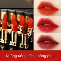 (Hàng Mới Về) Son Môi Dưỡng Ẩm Lâu Trôi Không Phai Không Dính Cốc
