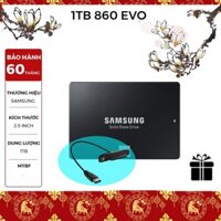[Hàng Mới Về] SSD Samsung 860 Evo 1TB 2.5-Inch SATA III MZ-76E1T0BW - Bảo Hành 5 năm {1 đổi 1}