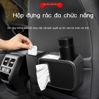 [HÀNG MỚI VỀ] Sửa đổi nguồn cung cấp xe gấp phía sau hộp khăn giấy ô cửa xe lưu trữ túi hộp đựng g
