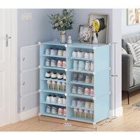 [HÀNG MỚI VỀ] TỦ GIÀY NHỰA LẮP GHÉP ĐA NĂNG 6 NGĂN - 12 NGĂN (CHỌN HÌNH THEO PHÂN LOẠI)