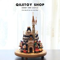 [HÀNG MỚI VỀ] Tương thích với LEGO MOC hạt Lâu Đài Disney khối xây dựng quang cảnh đường phố đồ ch