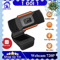 [Hàng mới về] Webcam máy tính chuyên dụng cho Livestream, Học và Làm việc Online siêu rõ nét HD 720P - Wedcam quay c