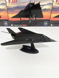 [HÀNG MỚI VỀ] WLTK 1/72 F117 Nighthawk Máy Bay Tấn Công Tàng Hình Thành Kim Loại Máy Bay Quân Sự M