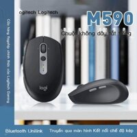 [HÀNG MỚI VỀ][Cửa hàng Flagship Chính thức] Chuột Bluetooth Không dây M590 Mute của Logitech Máy tính Máy tính xách tay