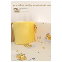 [HÀNG MỚI VỀ]Lớp MỘT cotton nguyên chất 1 đậu nhung giường bốn mùa trẻ em nối túi mềm chặn vải bé chăn ga gối cho bé ch