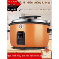 [HÀNG MỚI VỀ]Nồi cơm thương mại nhà hàng căng tin dung tích lớn 1520-30 người nồi cơm điện loại cũ ngoại cỡ 10 lít gia
