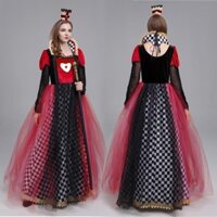 ✨Hàng MỚI✔Hàng có sẵn✨Giáng Sinh✈Trang phục✨Trang Phục Giáng Sinh Mới Alice Ở Xứ Sở Thần Tiên Nữ Hoàng Đỏ Trang Phục Nữ Hoàng Trái Tim COS Nhập Vai