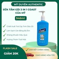 [Hàng Mỹ] 𝐒𝐮̛̃𝐚 𝐭𝐚̆́𝐦 - 𝐠𝐨̣̂𝐢 𝐂𝐨𝐚𝐬𝐭 𝐌𝐲̃ 946ml - dành cho nam