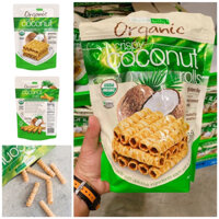 (Hàng Mỹ )Bánh Quế Dừa Tropical Fields Organic Crispy Coconut Rolls