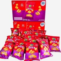 [Hàng Mỹ] Bánh quy Ritz bits Phô mai Nguyên thùng 1.26kg