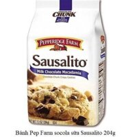 [HÀNG MỸ] BÁNH SÔ-CÔ-LA SỮA SAUSALITO HIỆU PEPPERIDGE FARM 204GR