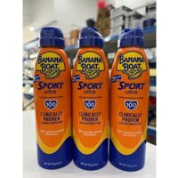 [Hàng Mỹ-Chính Hãng] Chai xịt chống nắng BANANA BOAT SPORT SPF 100,  BANANA BOAT KID SPF 50 - Chai lớn 170g