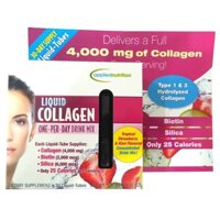 [HÀNG MỸ CHÍNH HÃNG] Collagen dạng nước Liquid Collagen - 30 Ống
