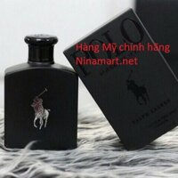 (Hàng Mỹ chính hãng) Nước hoa nam Polo Black EDT 75ml