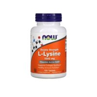 [HÀNG MỸ, DATE 11/2027] L-LYSINE 1000MG 100, NOW