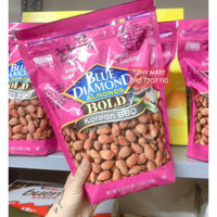 HÀNG MỸ DATE 2025- 1,3KG HẠNH NHÂN VỊ BBQ HÀN QUỐC BLUE DIAMOND ALMONDS BOLD KOREAN BBQ 1.3KG