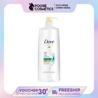 [Hàng Mỹ] Dầu gội Dove Daily Moisture 1.18L Mỹ - Dưỡng ẩm cho tóc khô xơ và phục hồi hư tổn - Dầu Gội