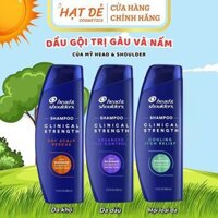 [Hàng Mỹ] Dầu gội trị gàu và nấm Head & Shoulder Clinical Strength 400ml
