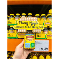 [HÀNG MỸ • ĐỦ BILL] Viên Uống Bổ Sung VITAMIN B12 • 1000mcg • NATURE MADE