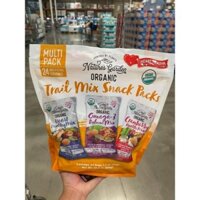 Hàng Mỹ Hạt mix tổng hợp trái cây sấy hữu cơ Nature's Garden Trail Mix Snack Packs 816gram date 12/2024