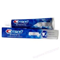[Hàng Mỹ] Kem đánh răng 147g Crest 3D White Advanced Whitening - Date 2024