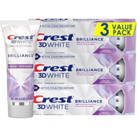 Hàng Mỹ - Kem đánh răng Crest 3D White Brilliance làm trắng răng vượt trội by Jesse Mart