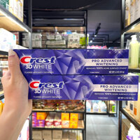 [Hàng Mỹ] Kem Đánh Răng Crest 3D White Pro Advanced Whitening 147g