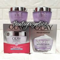 [Hàng Mỹ] Kem dưỡng ban đêm tái tạo da ngừa lão hóa Olay Regenerist Night Recovery Cream Face Moisturizer (48g)