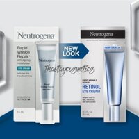 [Hàng Mỹ] Kem dưỡng sáng giảm nhăn vùng mắt Neutrogena Rapid Wrinkle Repair Eye Cream (14ml)