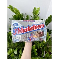 [HÀNG MỸ] Kẹo Socola 3Musketeers 297,1g-18 thanh.