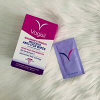 [HÀNG MỸ] Khăn Giấy Vagisil Hỗ Trợ Giảm Ngứa Tức Thì (12 Miếng)