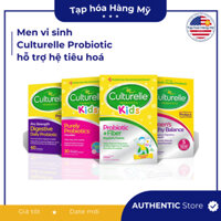 [HÀNG MỸ] Men vi sinh Culturelle Daily Probiotics Kids Probiotic+Fiber (HSD 2026)