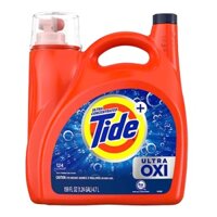 [Hàng Mỹ] Nước giặt Tide Ultra Oxi 124 Loads 4.7L