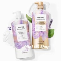[HÀNG MỸ] SET DẦU GỘI - XẢ PANTENE TINH DẦU LAVENDER VÀ HÚNG QUẾ - CHAI "KHỔNG LỒ" 1.13 LÍT