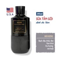 (Hàng Mỹ) Sữa tắm - gội - rửa mặt Noir cho nam - Bath & Body Works 295ml